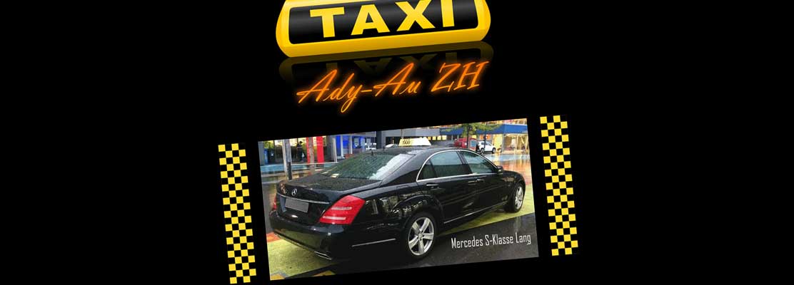 Hier fahren Sie sicher – Taxi Ady-Au