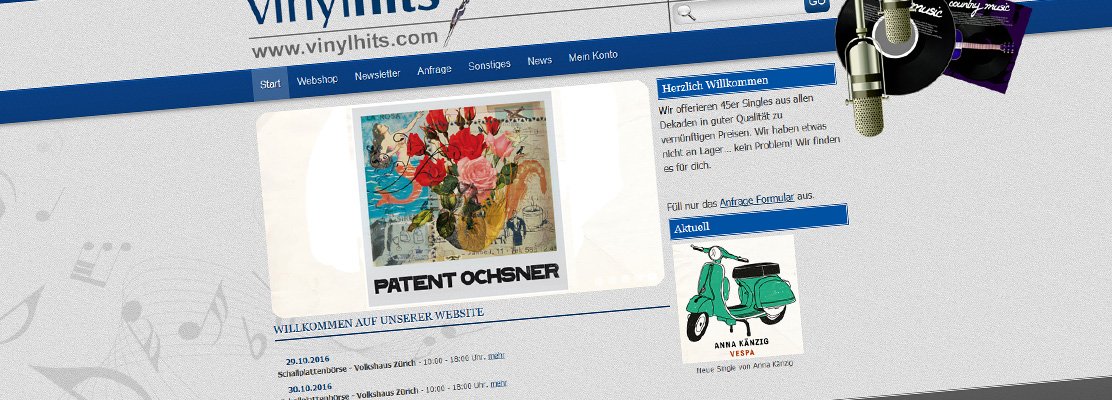 Webshop: Entdecken Sie Vinylhits!