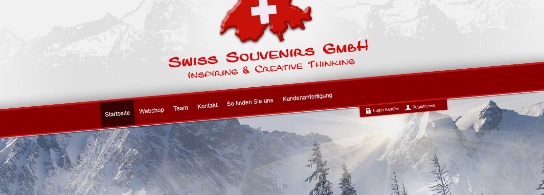 Webshop: Swiss Souvenirs online