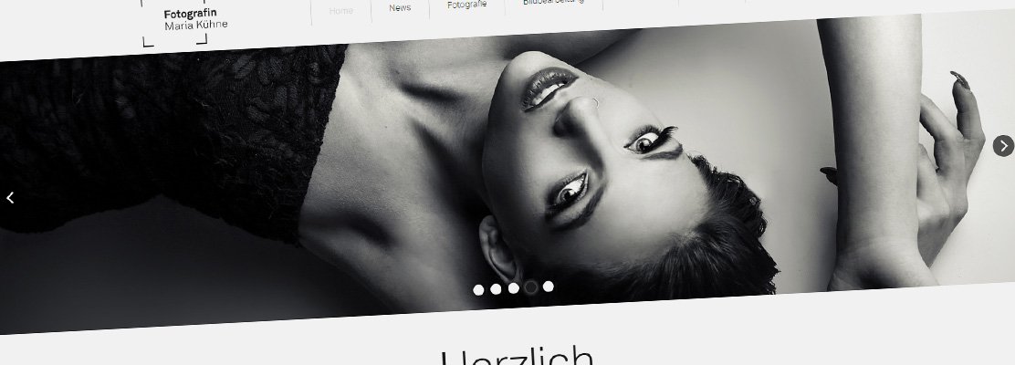 Fotografin Maria Kühne: Neue Fotostudio-Website