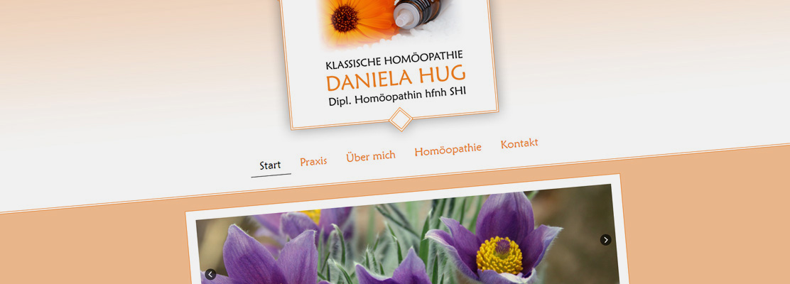 Website: Klassische Homöopathie Daniela Hug