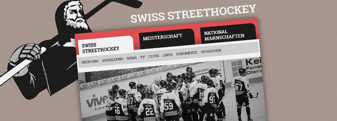 Neue Website: Swiss Streethockey Schweizerischer Streethockey-Verband