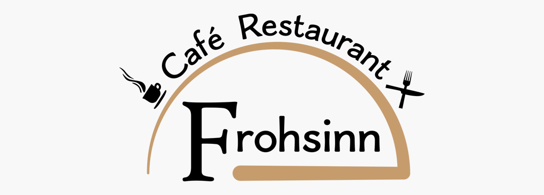 Logodesign Café Restaurant Frohsinn