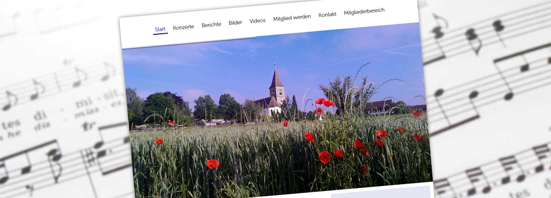 Neue Website erstellt: Kantorei Kilchberg