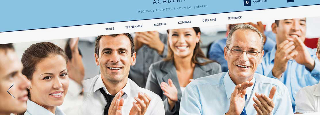 Neue Website Albin Academy